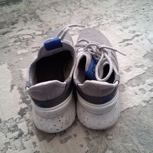 adidas Gray and Blue Athletic Shoes